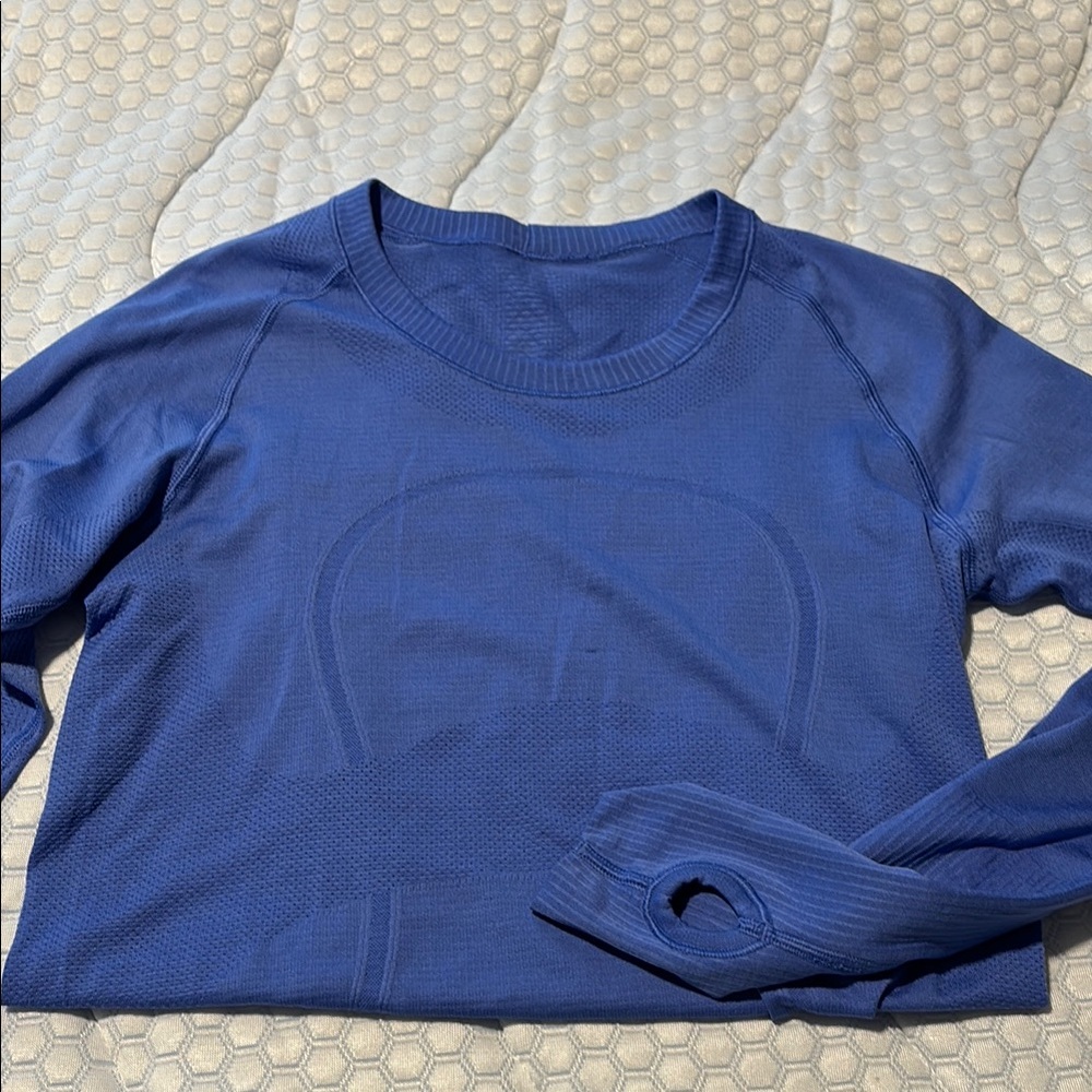Lululemon Swiftly Long Sleeve Athletic Top amazing colour 8